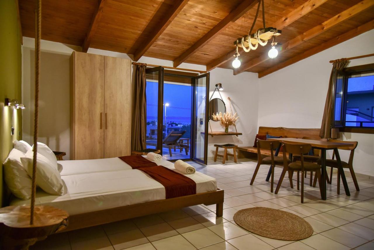 Iraklis Apartments Stalida Buitenkant foto