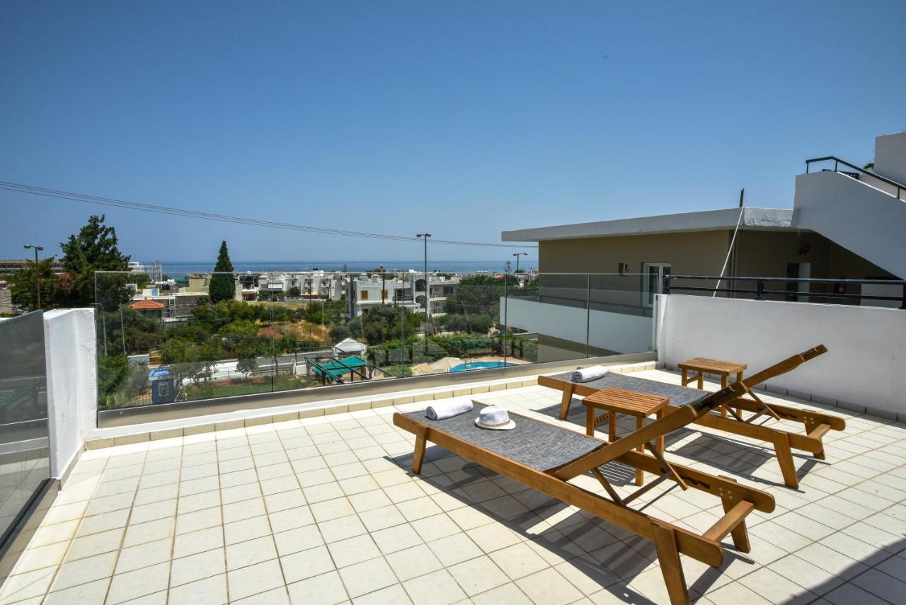 Iraklis Apartments Stalida Buitenkant foto