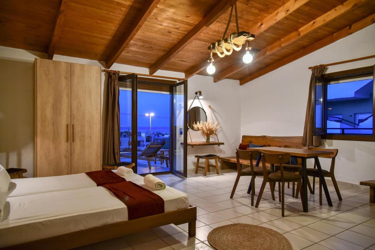 Iraklis Apartments Stalida Buitenkant foto