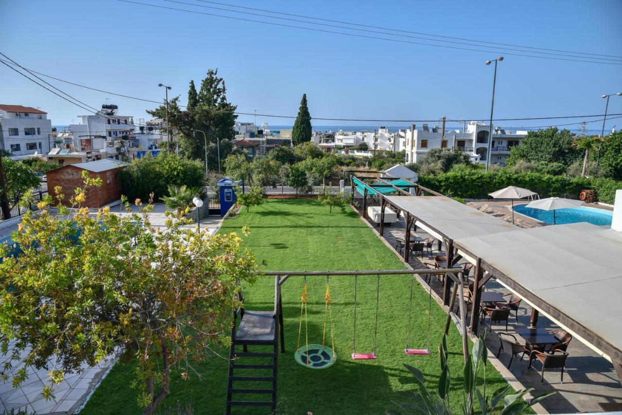 Iraklis Apartments Stalida Buitenkant foto