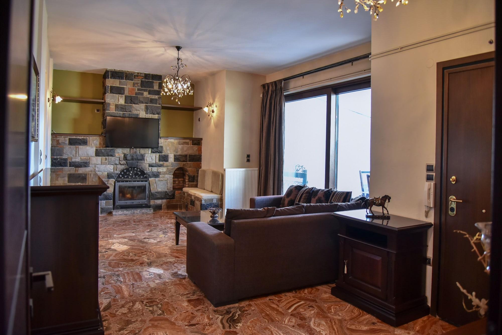 Iraklis Apartments Stalida Buitenkant foto