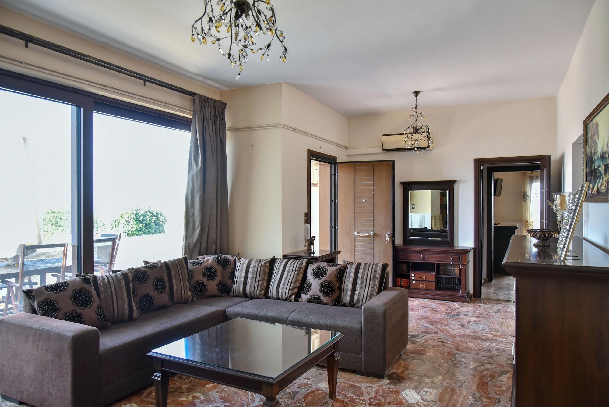 Iraklis Apartments Stalida Buitenkant foto