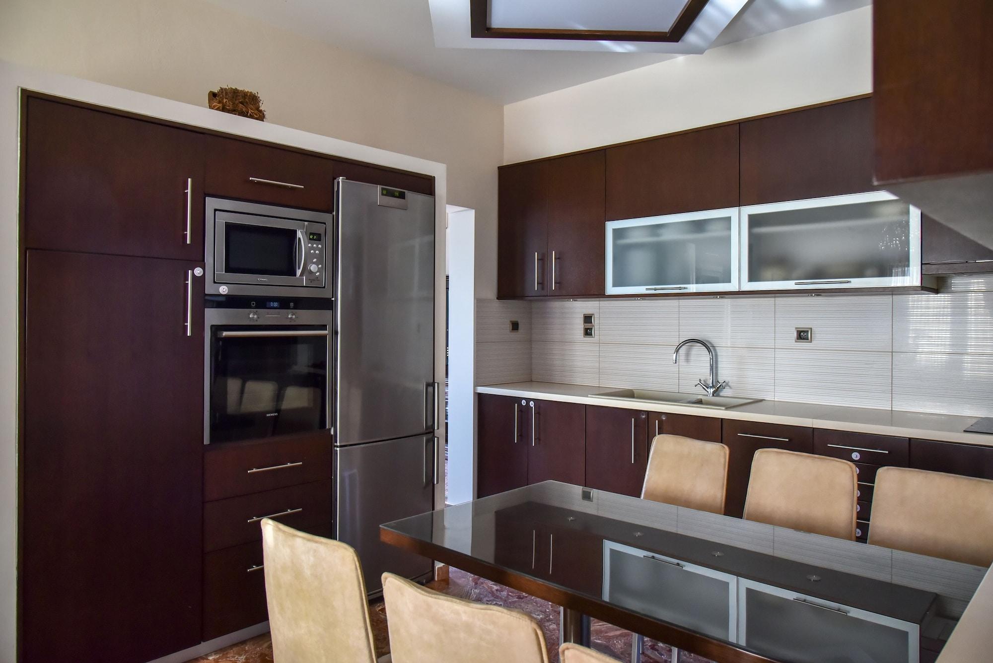 Iraklis Apartments Stalida Buitenkant foto