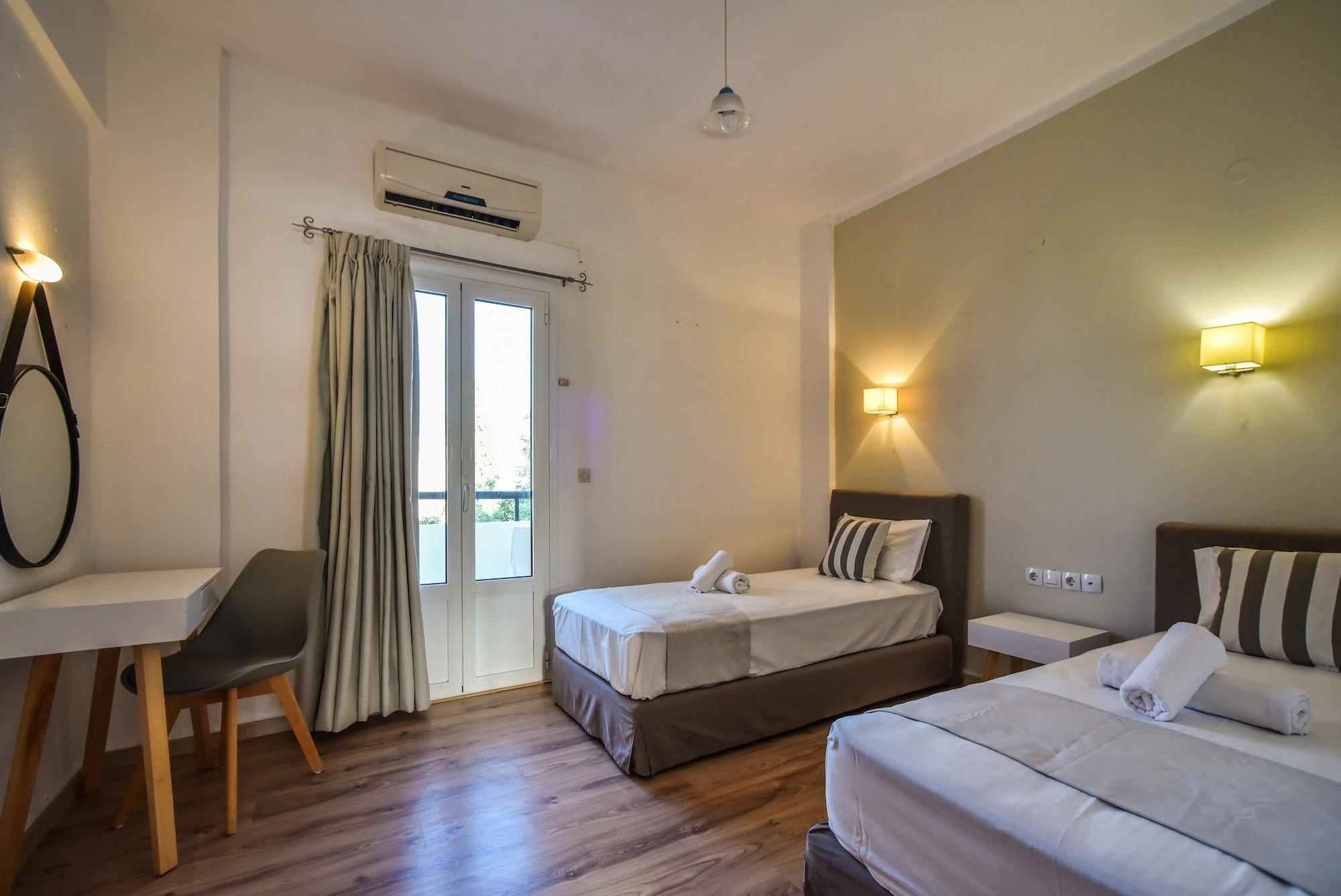 Iraklis Apartments Stalida Buitenkant foto