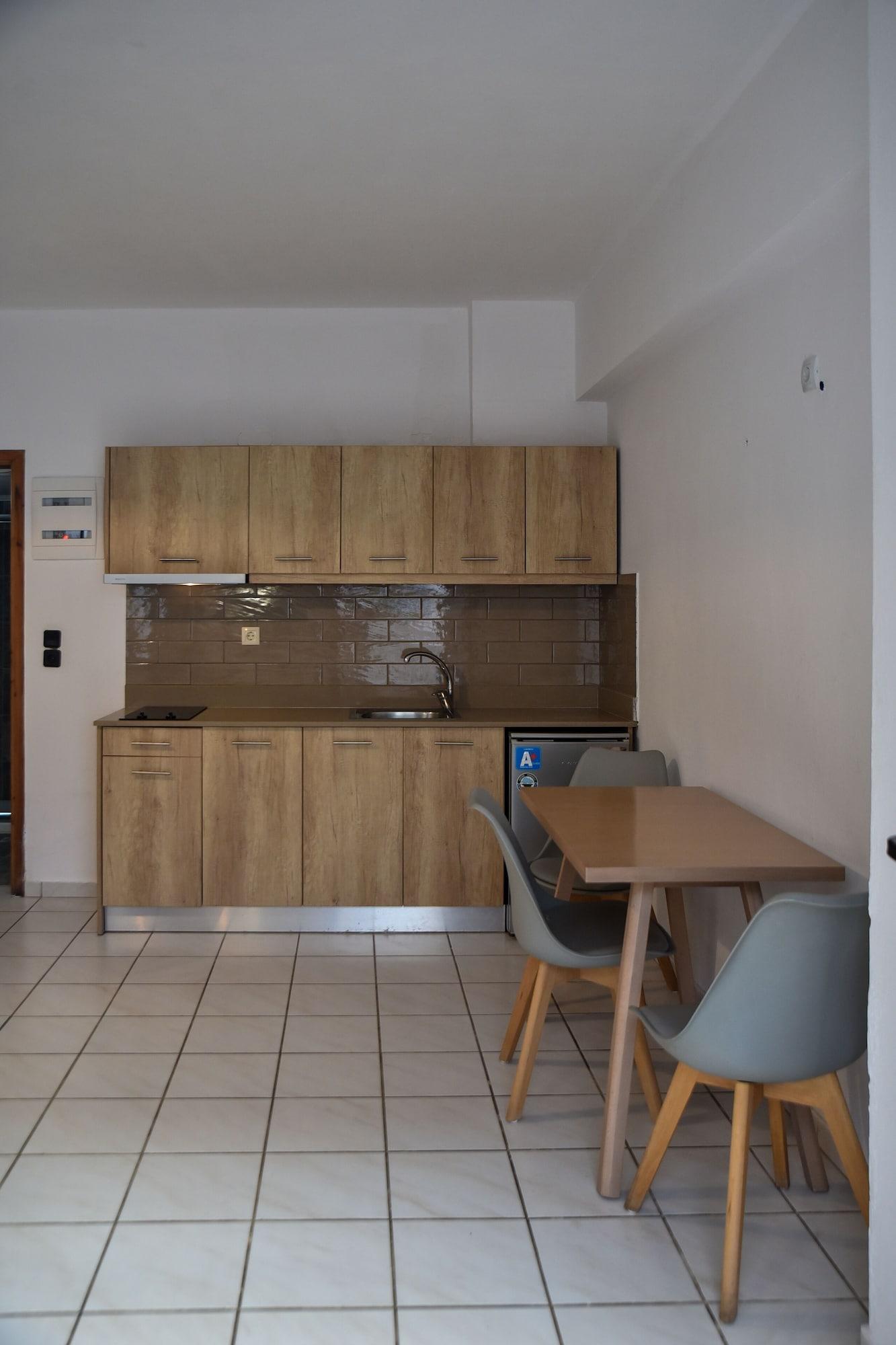 Iraklis Apartments Stalida Buitenkant foto